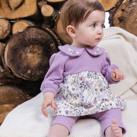 Robe Rêve Lavande 6-24mois-Deux par Deux-2X2-J20A10-5840-CLÉMENT