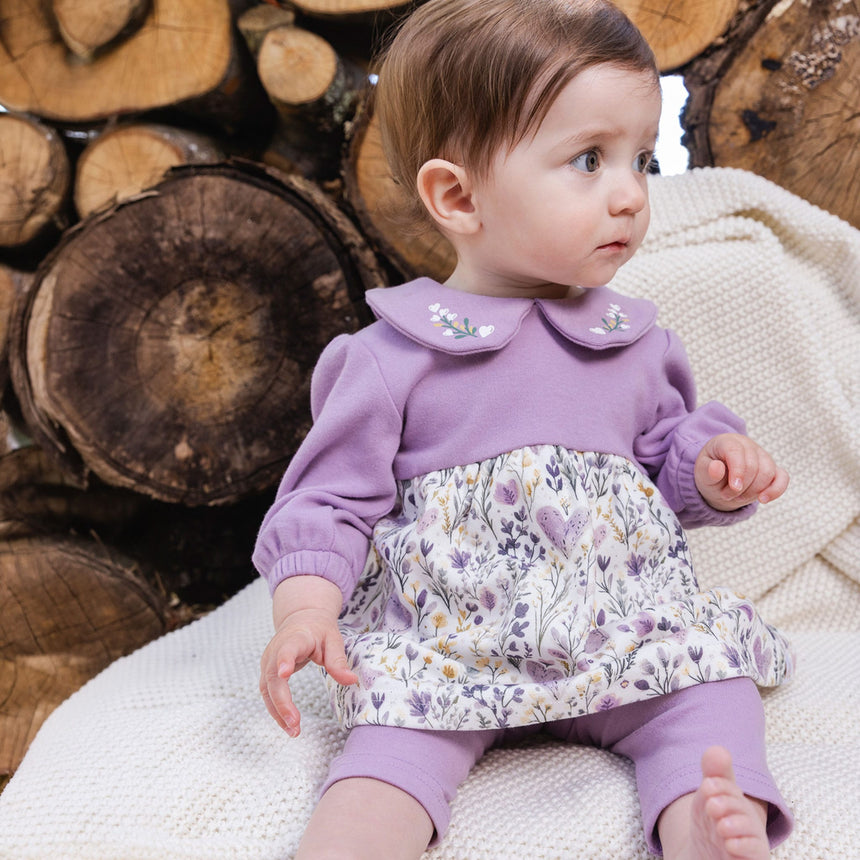 Robe Rêve Lavande 6-24mois-Deux par Deux-2X2-J20A10-5840-CLÉMENT