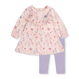 Robe Fleur Chuchotis 6-24mois-Deux par Deux-Rose-6 m-2X2-J20B10-2J235-CLÉMENT