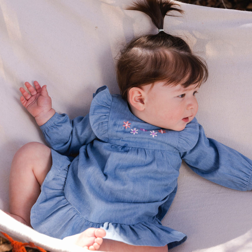 Robe Chambray Chuchotis 6-24mois-Deux par Deux-2X2-J20B85-1250-CLÉMENT