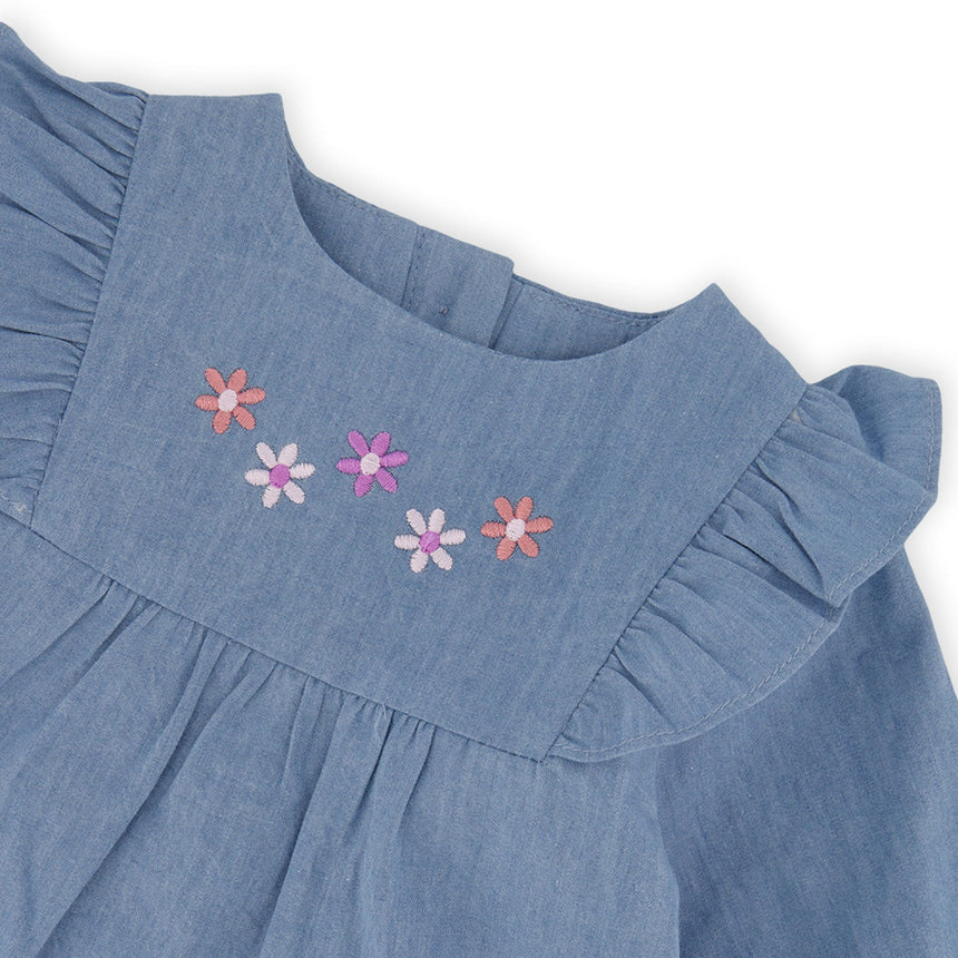 Robe Chambray Chuchotis 6-24mois-Deux par Deux-2X2-J20B85-1250-CLÉMENT