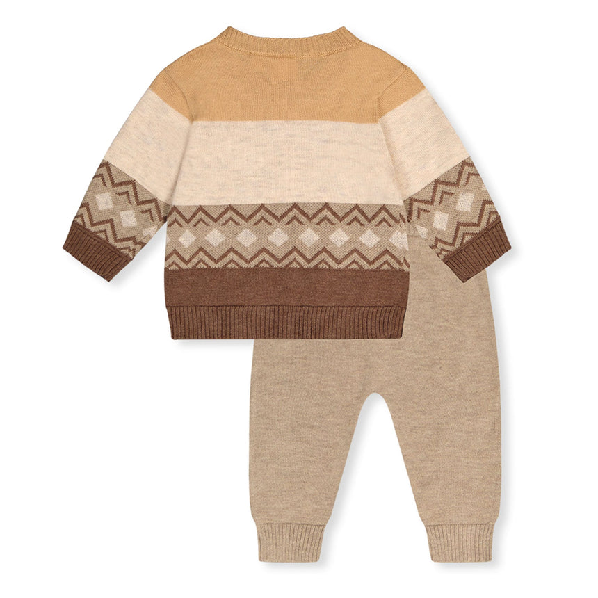 Ensemble Tricot Bois 6-24mois-Deux par Deux-2X2-J20DT11-1210-CLÉMENT
