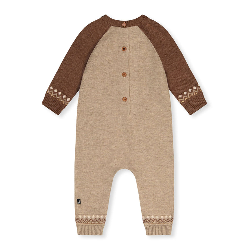 Combi Tricot Renard Bois 6-24-Deux par Deux-2X2-J20DT40-1210-CLÉMENT