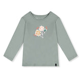 T-shirt Petites Moustaches 3-6ans-Deux par Deux-Menthe-3-2X2-J20E71-3200B-CLÉMENT