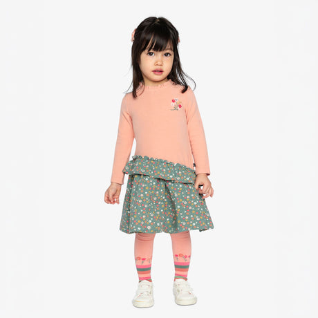 Robe Fleurs Moustaches 3-6ans-Deux par Deux-2X2-J20E86-8060-CLÉMENT
