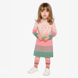 Robe Tricot Moustaches 3-6ans-Deux par Deux-2X2-J20ET88-6850-CLÉMENT