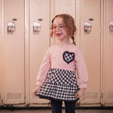 Tunique Coeur Douillet 3-6ans-Deux par Deux-2X2-J20F10-622B-CLÉMENT
