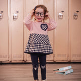 Tunique Coeur Douillet 3-6ans-Deux par Deux-2X2-J20F10-622B-CLÉMENT