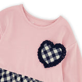 Tunique Coeur Douillet 3-6ans-Deux par Deux-2X2-J20F10-622B-CLÉMENT