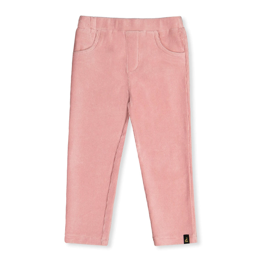 Tregging Velour Coeur 3-6ans-Deux par Deux-Rose-3-2X2-J20F21-622B-CLÉMENT