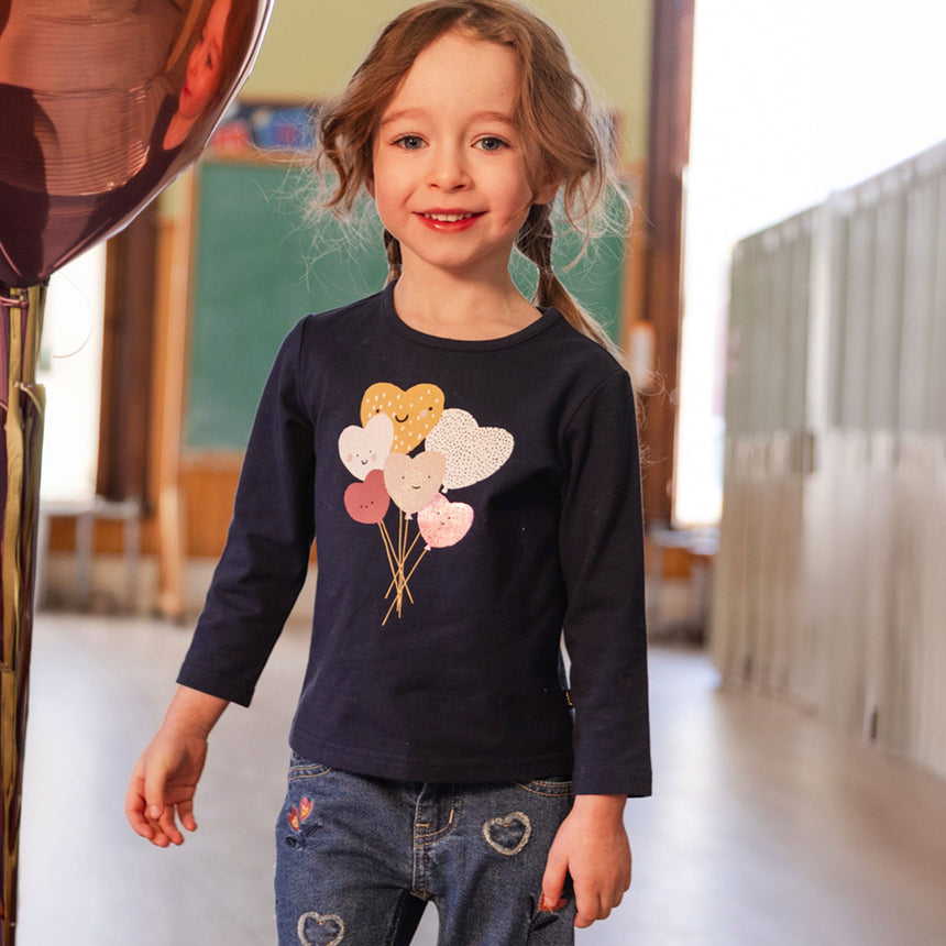 T-shirt Coeur Douillet 3-6ans-Deux par Deux-2X2-J20F70-4990B-CLÉMENT