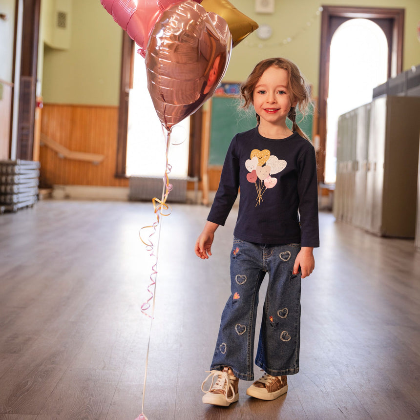T-shirt Coeur Douillet 3-6ans-Deux par Deux-2X2-J20F70-4990B-CLÉMENT