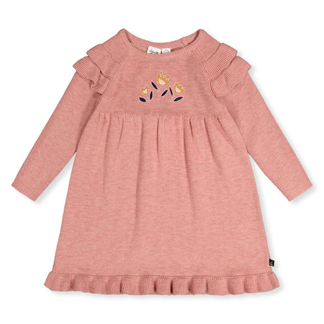 Robe Fleurs Douillets 12-24mois-Deux par Deux-Rose-12 m-2X2-J20FT89B-643-CLÉMENT