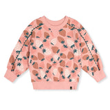 Gilet Ouaté Fraise 3-6ans-Deux par Deux-Rose-3-2X2-J20G30-257B-CLÉMENT