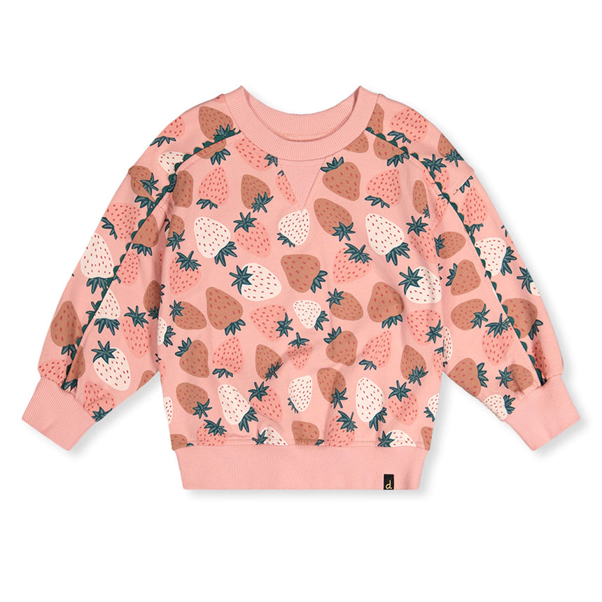 Gilet Ouaté Fraise 3-6ans-Deux par Deux-Rose-3-2X2-J20G30-257B-CLÉMENT