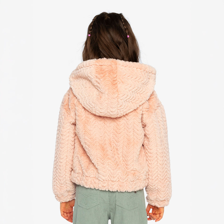 Veste Peluche Fraise 3-6ans-Deux par Deux-2X2-J20G50-6500B-CLÉMENT