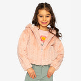 Veste Peluche Fraise 7-10ans-Deux par Deux-2X2-J20G50-6500C-CLÉMENT