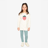 Legging Fleur Fraise 3-6ans-Deux par Deux-2X2-J20G60-258B-CLÉMENT