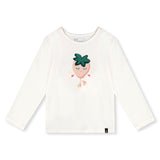 T-shirt Fraise 3-6ans-Deux par Deux-Ivoire-3-2X2-J20G70-1010B-CLÉMENT