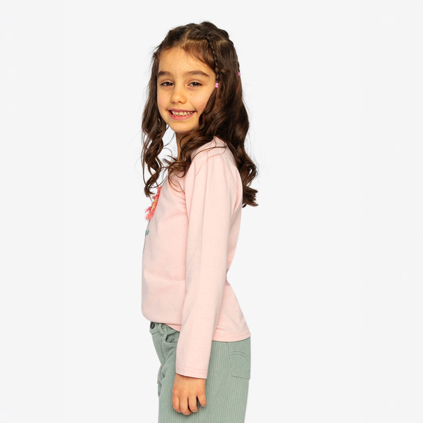 T-shirt Fleur Fraise 7-10ans-Deux par Deux-2X2-J20G70-6220C-CLÉMENT