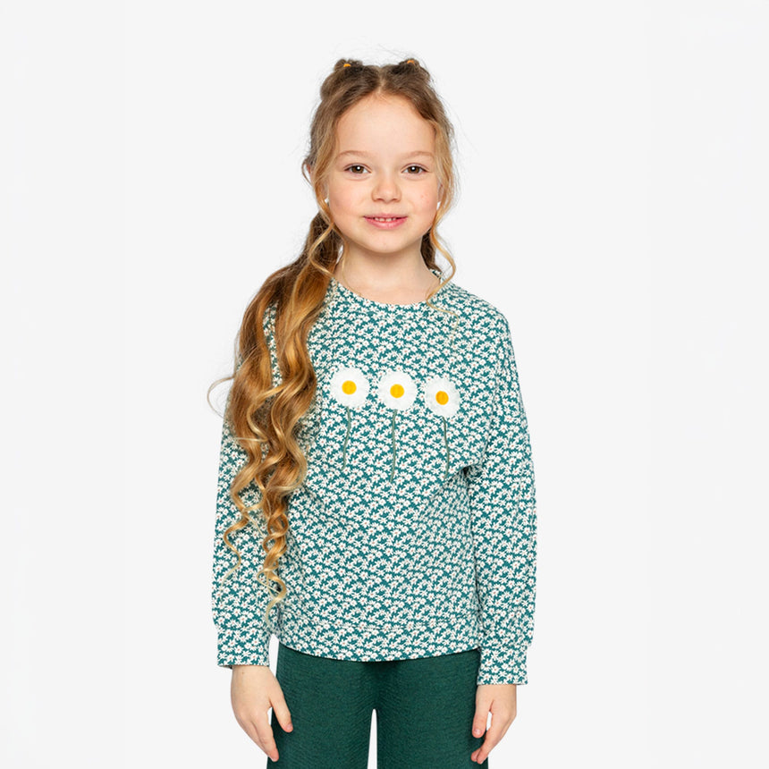 T-shirt Fleur Fraise 3-6ans-Deux par Deux-2X2-J20G71-258B-CLÉMENT