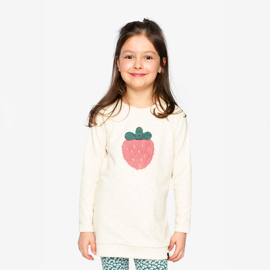 Tunique Fraise 3-6ans-Deux par Deux-2X2-J20G76-138B-CLÉMENT