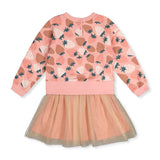 Robe Fraise Givrée 3-6ans-Deux par Deux-2X2-J20G85-257B-CLÉMENT