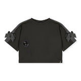 T-shirt Caramel Noir 3-6ans-Deux par Deux-Noir-3-2X2-J20H72-999B-CLÉMENT