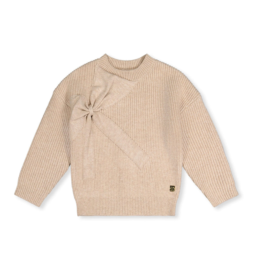 Pull Boucle Caramel Noir 3-6ans-Deux par Deux-Ivoire-3-2X2-J20HT31-101B-CLÉMENT