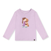 T-shirt Caniche Chic 3-6ans-Deux par Deux-Lilas-3-2X2-J20I70-5180B-CLÉMENT