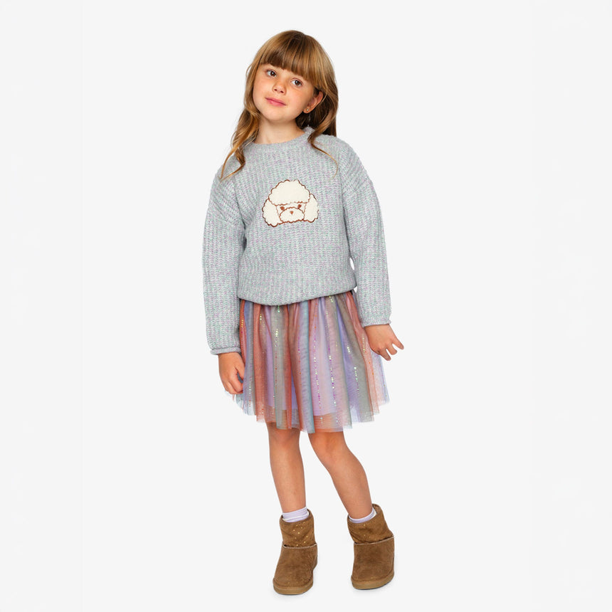 Pull Caniche 3-6ans-Deux par Deux-2X2-J20IT33-325B-CLÉMENT