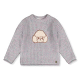 Pull Caniche 7-10ans-Deux par Deux-Menthe-7-2X2-J20IT33-325C-CLÉMENT