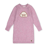 Robe Tricot Chic Caniche 3-6ans-Deux par Deux-Lilas-3-2X2-J20IT87-518B-CLÉMENT