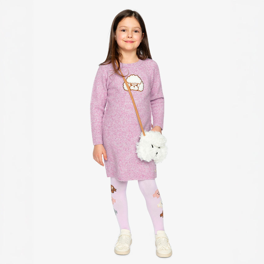 Robe Tricot Chic Caniche 7-10ans-Deux par Deux-2X2-J20IT87-518C-CLÉMENT