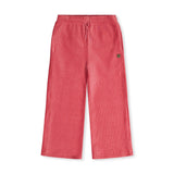 Pantalon Velour Douce Poesie 3-6ans-Deux par Deux-Rose-3-2X2-J20K22-6930B-CLÉMENT