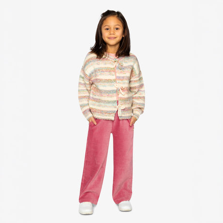 Pantalon Velour Douce Poesie 7-10ans-Deux par Deux-2X2-J20K22-6930C-CLÉMENT