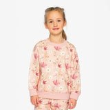 Gilet Ouaté Fleurs Poésie 3-6ans-Deux par Deux-2X2-J20K30-301B-CLÉMENT