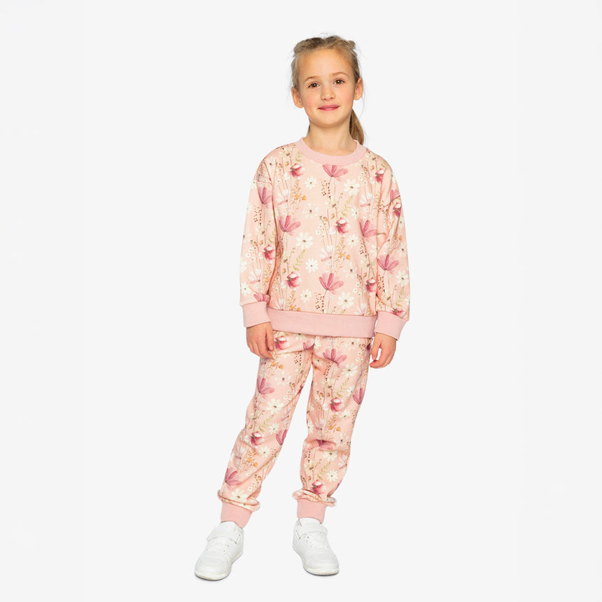 Gilet Ouaté Fleurs Poésie 7-10ans-Deux par Deux-2X2-J20K30-301C-CLÉMENT