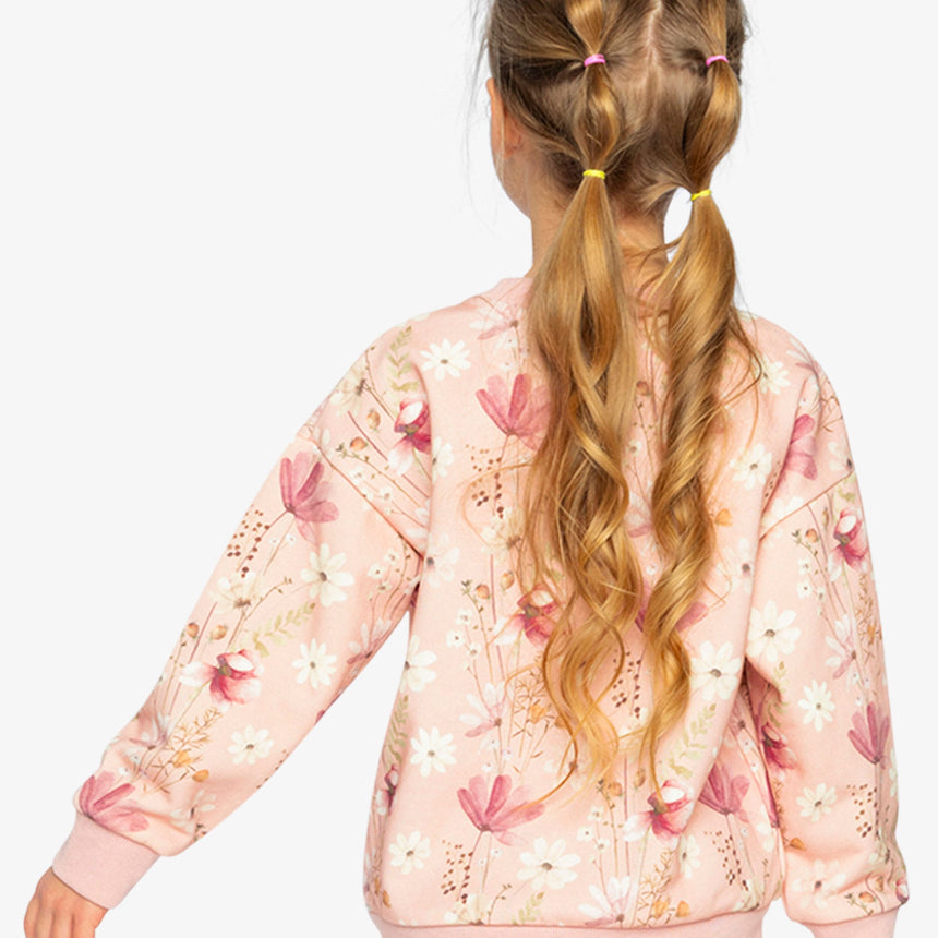 Gilet Ouaté Fleurs Poésie 7-10ans-Deux par Deux-2X2-J20K30-301C-CLÉMENT