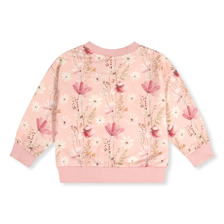 Gilet Ouaté Fleurs Poésie 7-10ans-Deux par Deux-2X2-J20K30-301C-CLÉMENT
