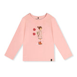 T-shirt Douce Poésie 3-6ans-Deux par Deux-Rose-3-2X2-J20K70-6220B-CLÉMENT