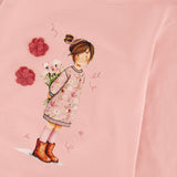T-shirt Douce Poésie 3-6ans-Deux par Deux-2X2-J20K70-6220B-CLÉMENT