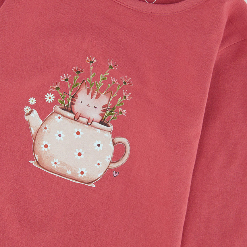 T-shirt Poésie 3-6ans-Deux par Deux-2X2-J20K70-6930B-CLÉMENT