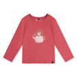 T-shirt Poésie 7-10ans-Deux par Deux-Rose-7-2X2-J20K70-6930C-CLÉMENT