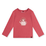 T-shirt Poésie 7-10ans-Deux par Deux-Rose-7-2X2-J20K70-6930C-CLÉMENT