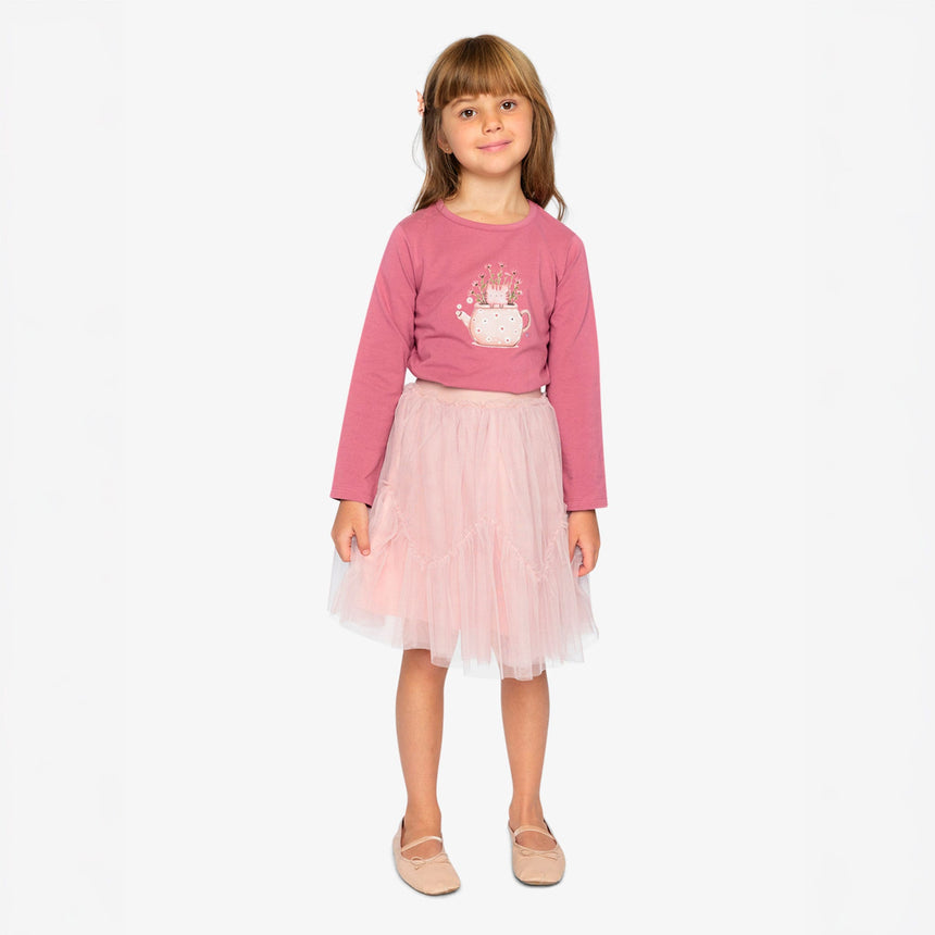 Jupe Poésie 7-10ans-Deux par Deux-2X2-J20K80-6220C-CLÉMENT