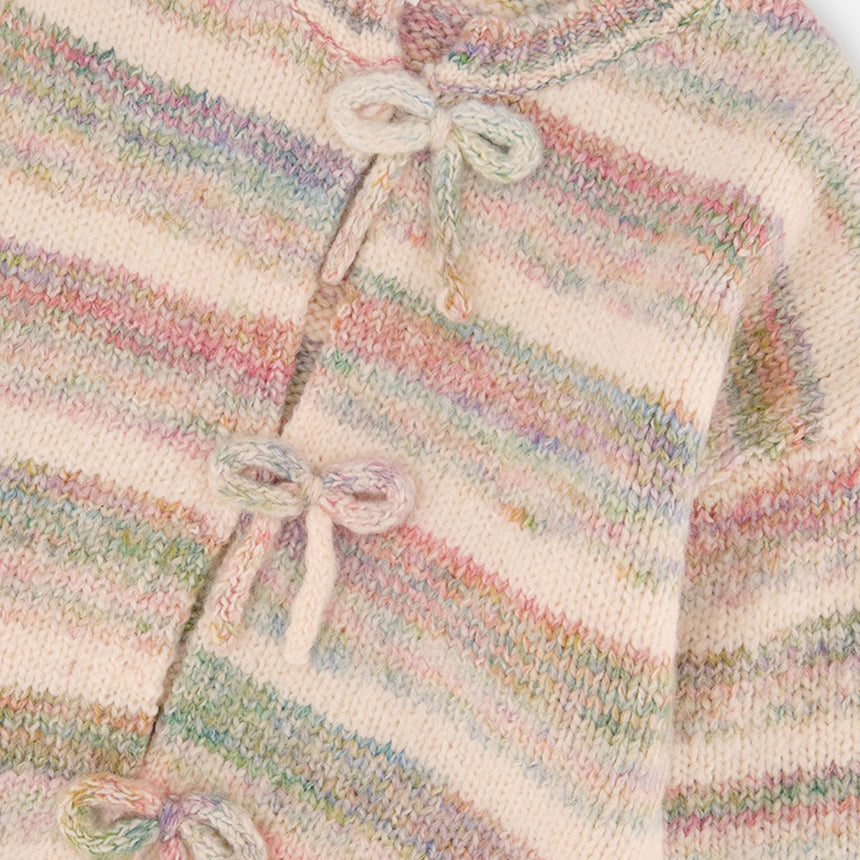 Cardigan Douce Poésie 7-10ans-Deux par Deux-2X2-J20KT31-310C-CLÉMENT