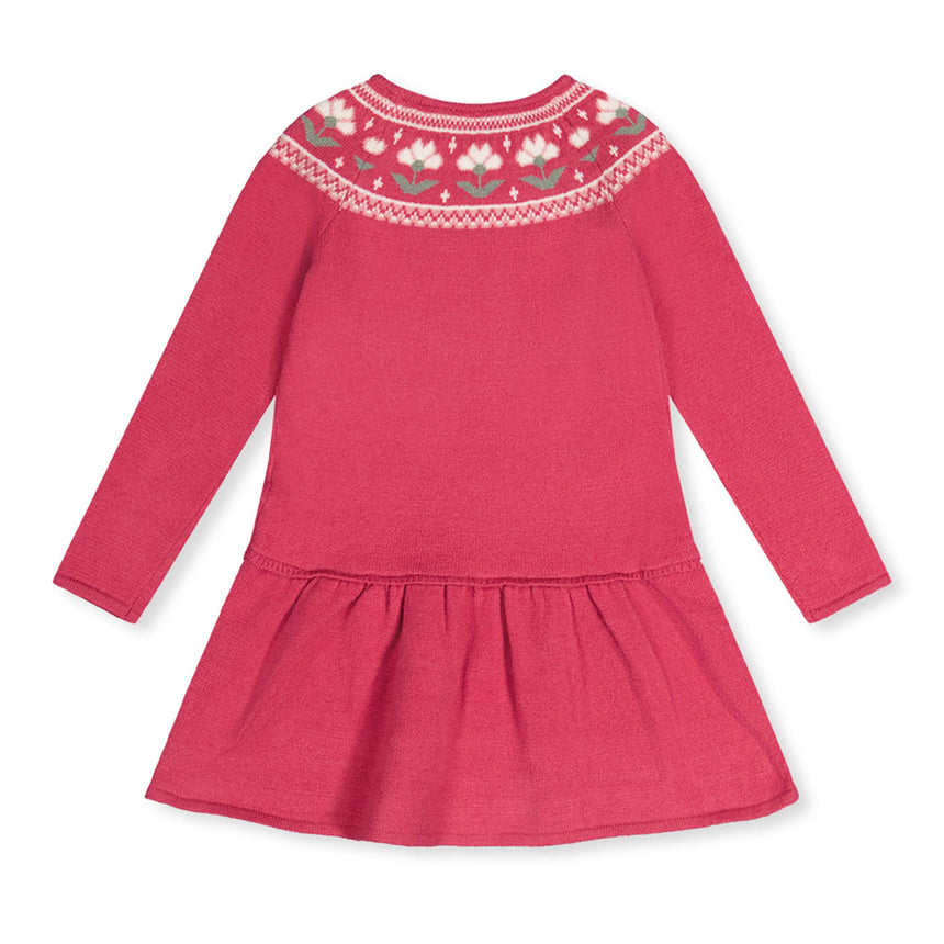 Robe Tricot Douce Poésie 3-6ans-Deux par Deux-2X2-J20KT85-693B-CLÉMENT