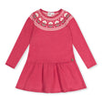Robe Tricot Douce Poésie 7-10ans-Deux par Deux-Rose-7-2X2-J20KT85-693C-CLÉMENT