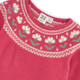 Robe Tricot Douce Poésie 7-10ans-Deux par Deux-2X2-J20KT85-693C-CLÉMENT